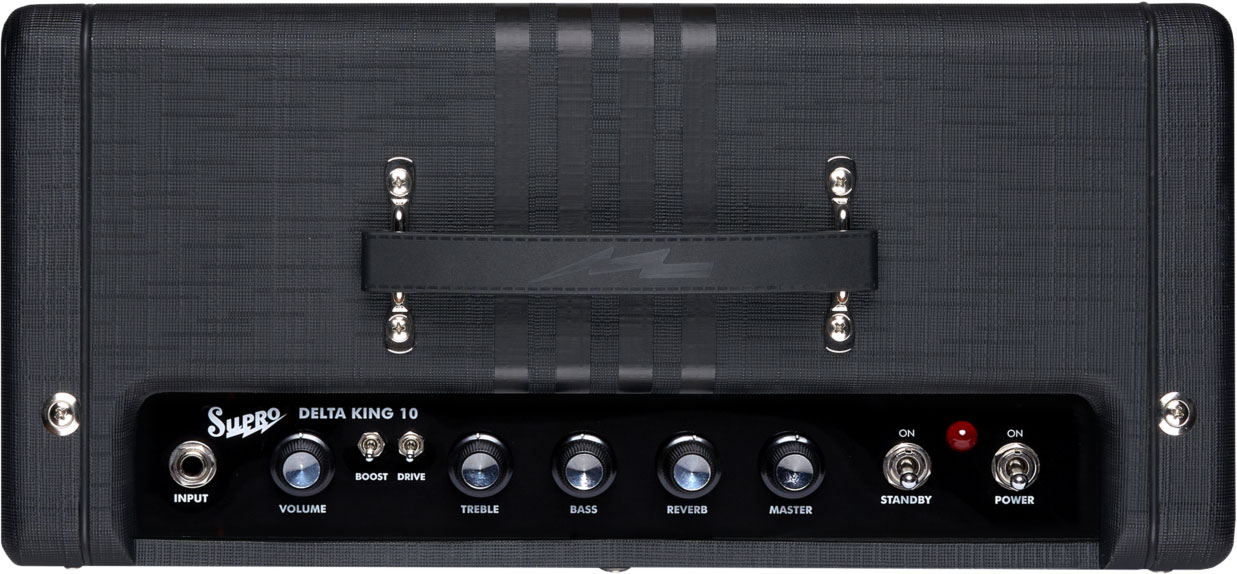 Supro Delta King 10 Combo 5w 1x10 Black/black - Combo für E-Gitarre - Variation 3