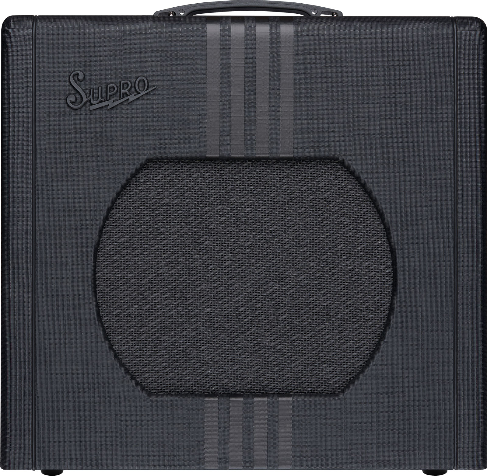 Supro Delta King 12 Combo 15w 1x12 Black/black - Combo für E-Gitarre - Variation 1