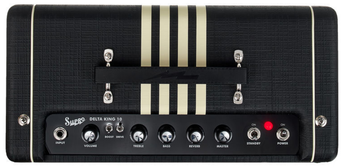 Supro Delta King 10 Combo 5w 1x10 Black/cream - Combo für E-Gitarre - Variation 2