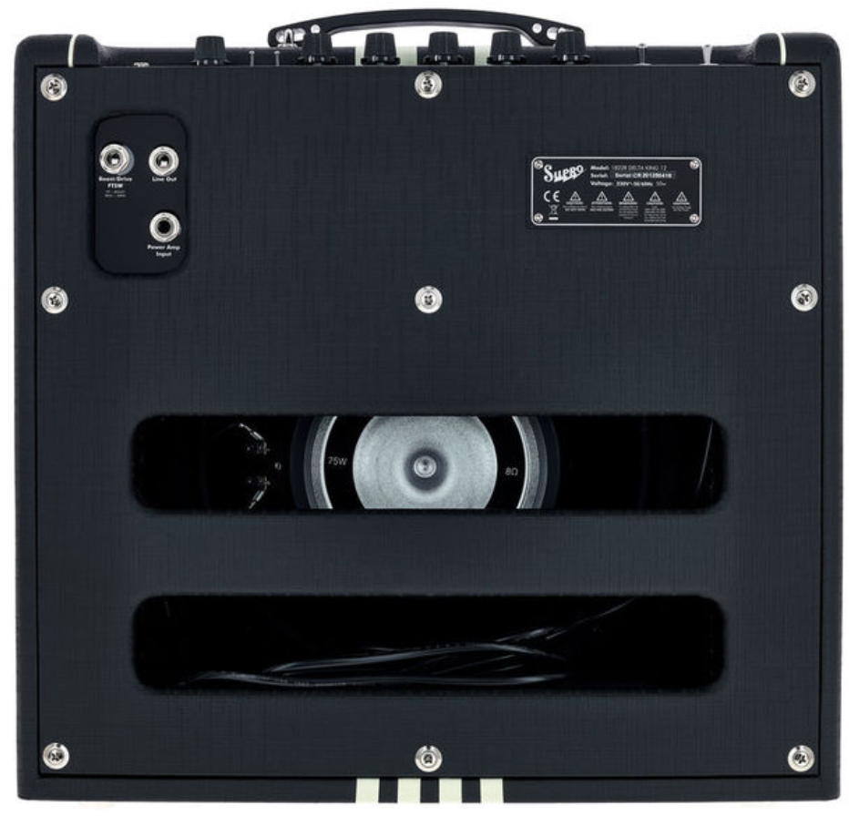 Supro Delta King Combo 12 15w 1x12 Black/cream - Combo für E-Gitarre - Variation 1