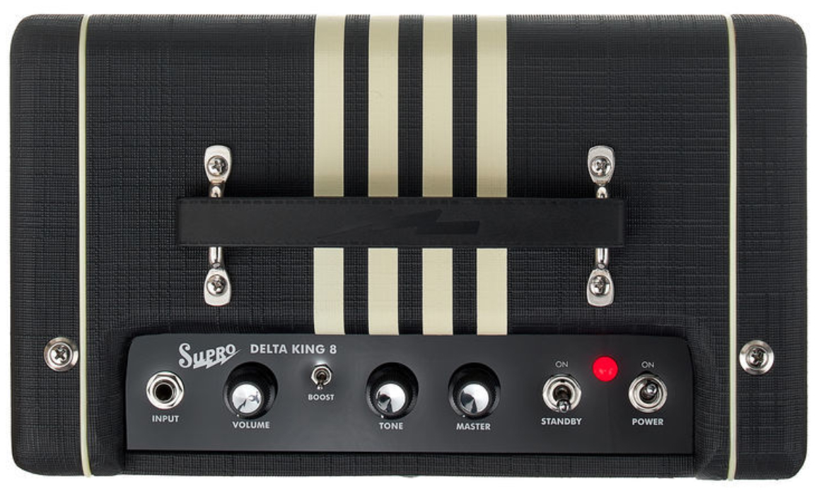 Supro Delta King Combo 8 1w 1x8 Black/cream - Combo für E-Gitarre - Variation 2