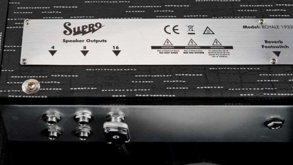 Supro Royale 2x12 1933r 50w 2x12 Black Scandia - Combo für E-Gitarre - Variation 5