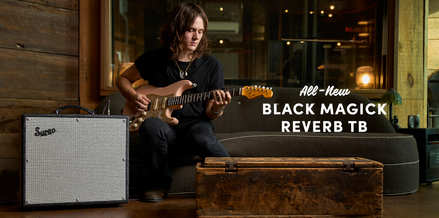 Supro Tyler Bryant Black Magick Reverb Tb Signature 35w 1x12 - Combo für E-Gitarre - Variation 3