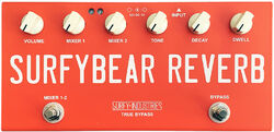 Reverb/delay/echo effektpedal Surfy industries SurfyBear Compact Reverb - Red