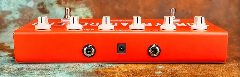 Surfy Industries Surfybear Compact Reverb Red - Reverb/Delay/Echo Effektpedal - Variation 3