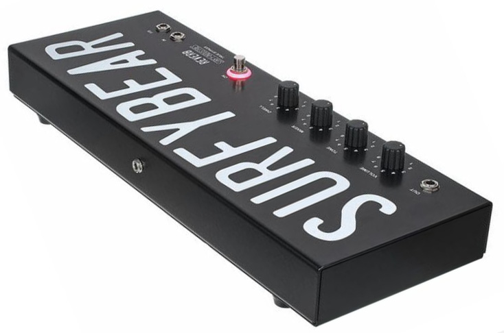 Surfy Industries Surfybear Metal Reverb Black - Reverb/Delay/Echo Effektpedal - Variation 1