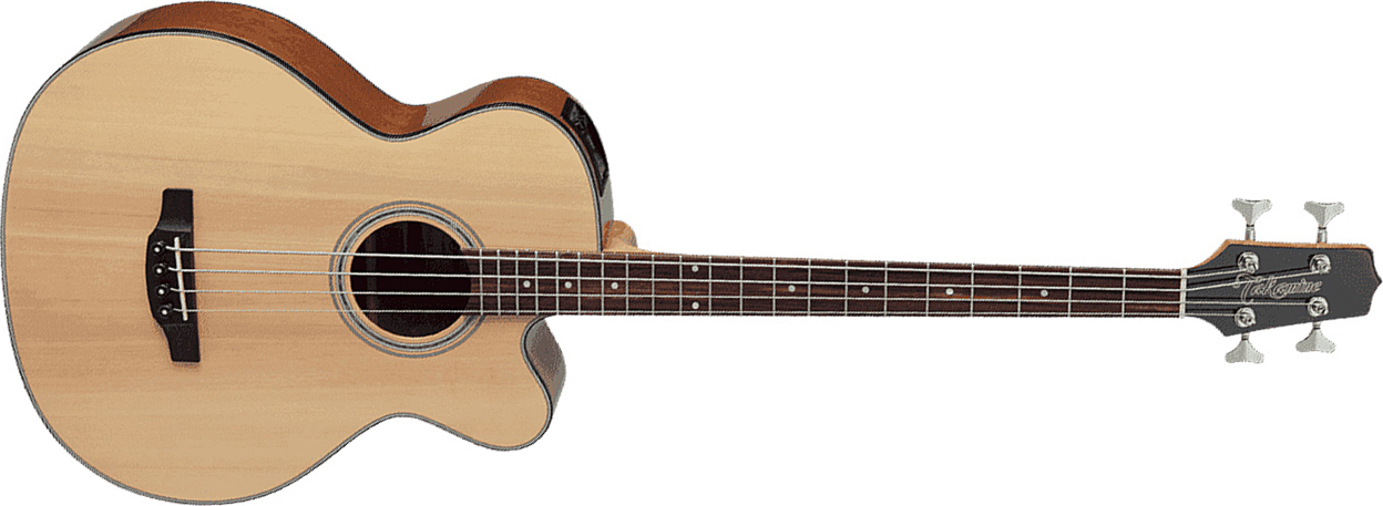 Takamine Gb30ce Nat Epicea Acajou 2014 - Natural Gloss - Akustische Bass - Main picture