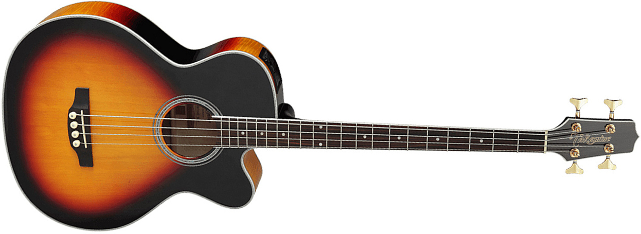 Takamine Gb72ce-bsb - Brown Sunburst Gloss - Akustische Bass - Main picture