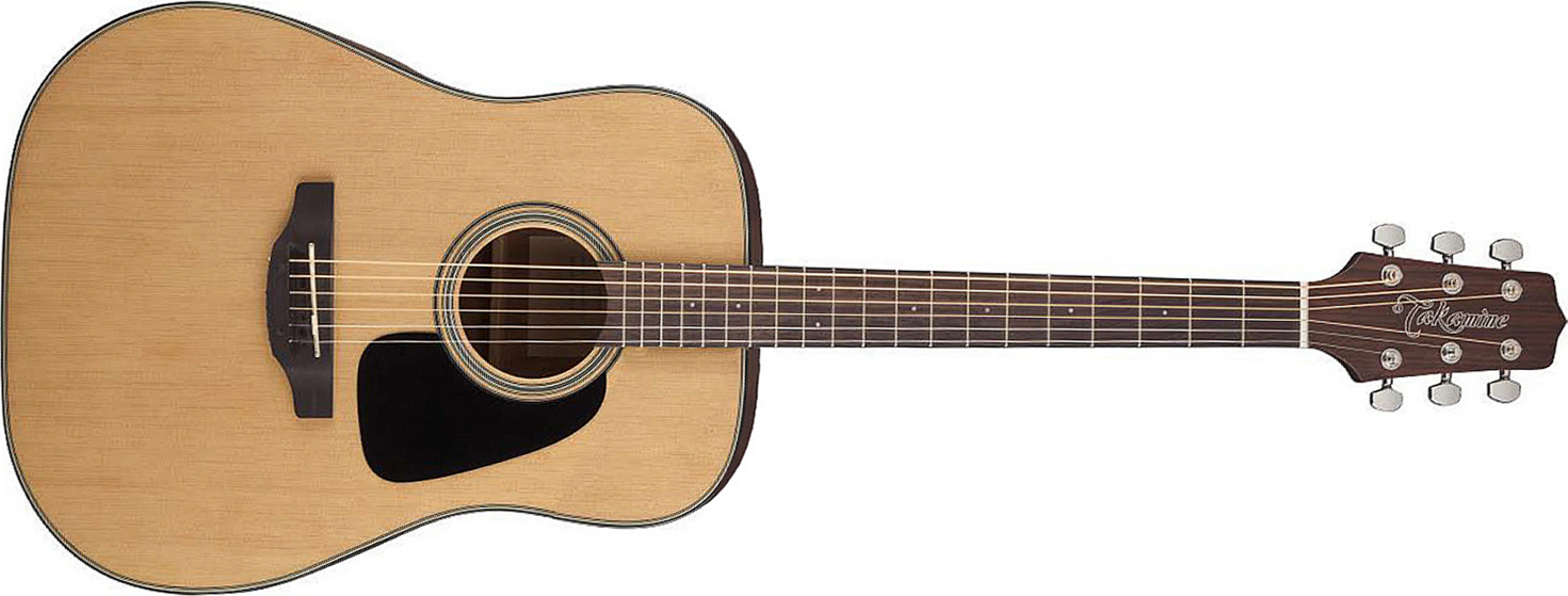 Takamine Gd10-ns Dreadnought Epicea Acajou - Natural Satin - Westerngitarre & electro - Main picture