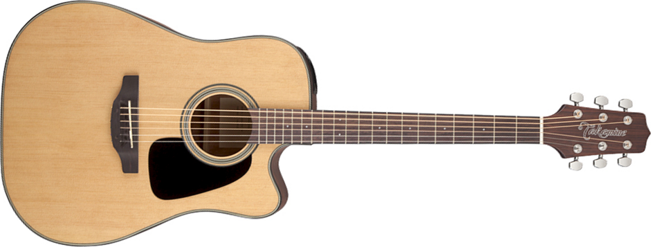 Takamine Gd10ce-ns Dreadnought Cw Epicea Acajou Tpe - Natural - Elektroakustische Gitarre - Main picture