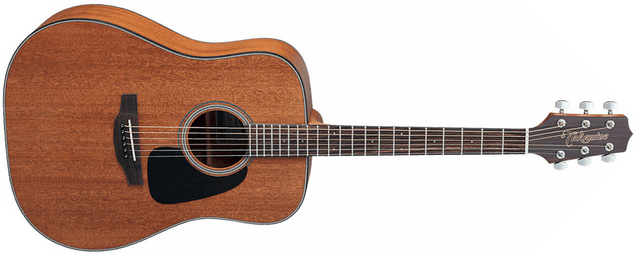 Takamine Gd11m Ns Dreadnought Tout Acajou Rw - Natural Mahogany Satin - Westerngitarre & electro - Main picture