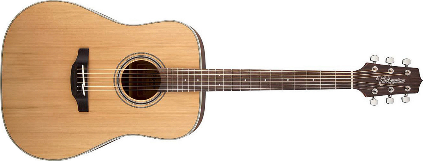 Takamine Gd20-ns Dreadnought Cedre Acajou - Natural Satin - Westerngitarre & electro - Main picture
