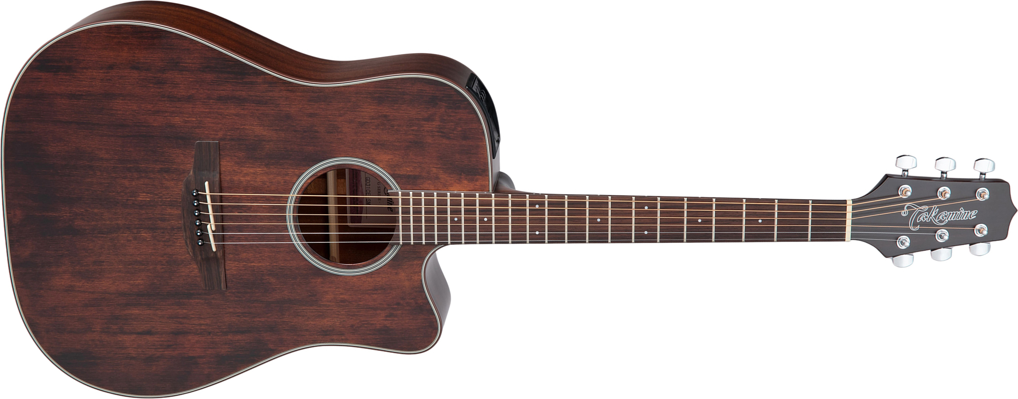 Takamine Gd21ce-sm Dreadnought Cw Cedre Acajou Rw - Satin Molasses - Folk-Gitarre - Main picture