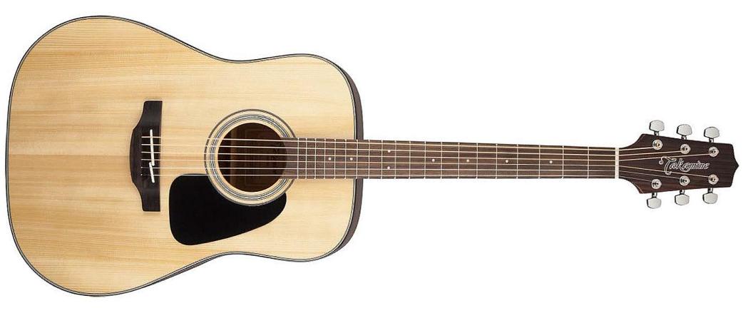 Takamine Gd30-nat Dreadnought Epicea Acajou - Natural Gloss - Westerngitarre & electro - Main picture