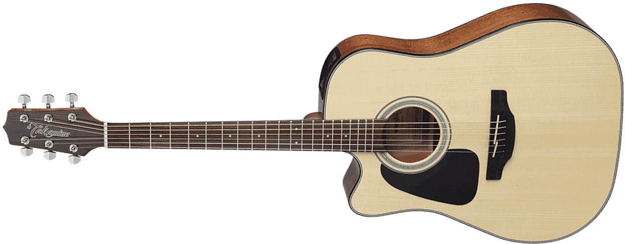 Takamine Gd30celh-nat Dreadnought Cw Gaucher Epicea Acajou - Natural Gloss - Elektroakustische Gitarre - Main picture