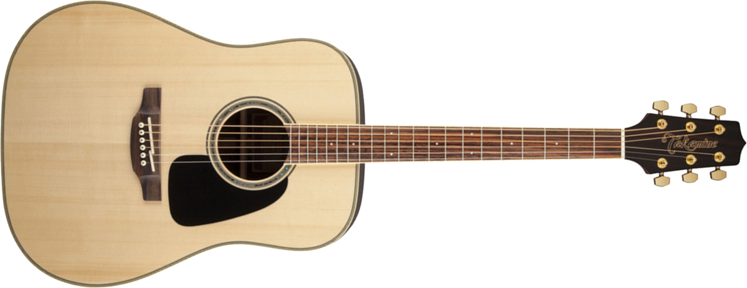 Takamine Gd51-nat Dreadnought Epicea Palissandre - Gloss Natural - Westerngitarre & electro - Main picture