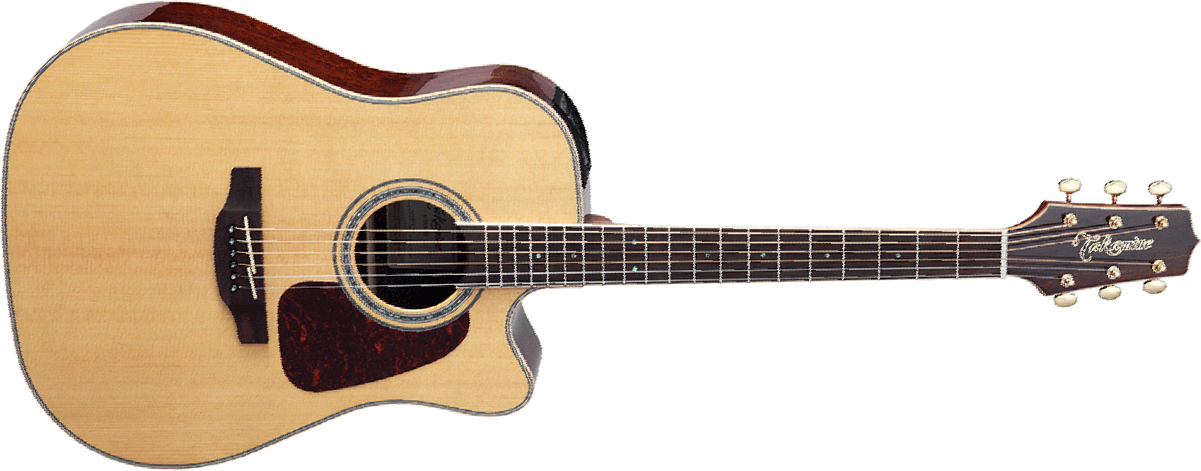 Takamine Gd90ce-mdnat Dreadnought Cw Epicea Palissandre Rw - Natural Gloss - Folk-Gitarre - Main picture
