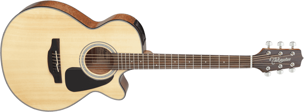 Takamine Gf30ce-nat Grand Concert Cw Epicea Palissandre - Natural Gloss - Elektroakustische Gitarre - Main picture