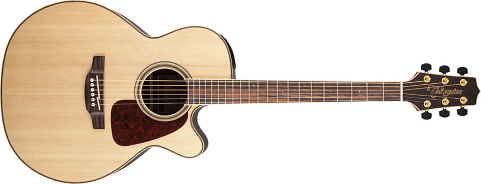 Takamine Gn93ce-nat Nex Cw Epicea Palissandre Tk-40d - Natural Gloss - Elektroakustische Gitarre - Main picture