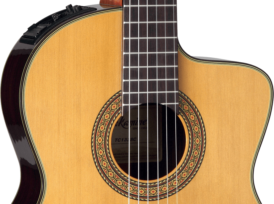 Takamine Ec132sc Jap 4/4 Cw Cedre Palissandre Rw - Natural - Konzertgitarren 4/4 - Variation 1