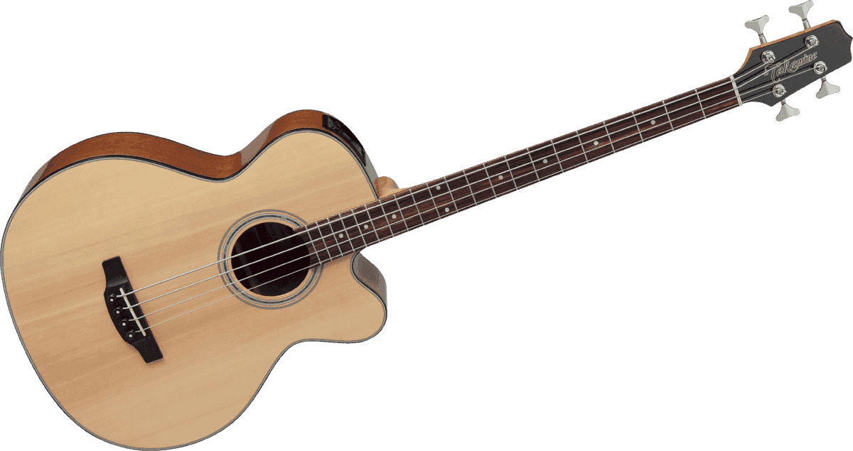 Takamine Gb30ce Nat Epicea Acajou 2014 - Natural Gloss - Akustische Bass - Variation 4