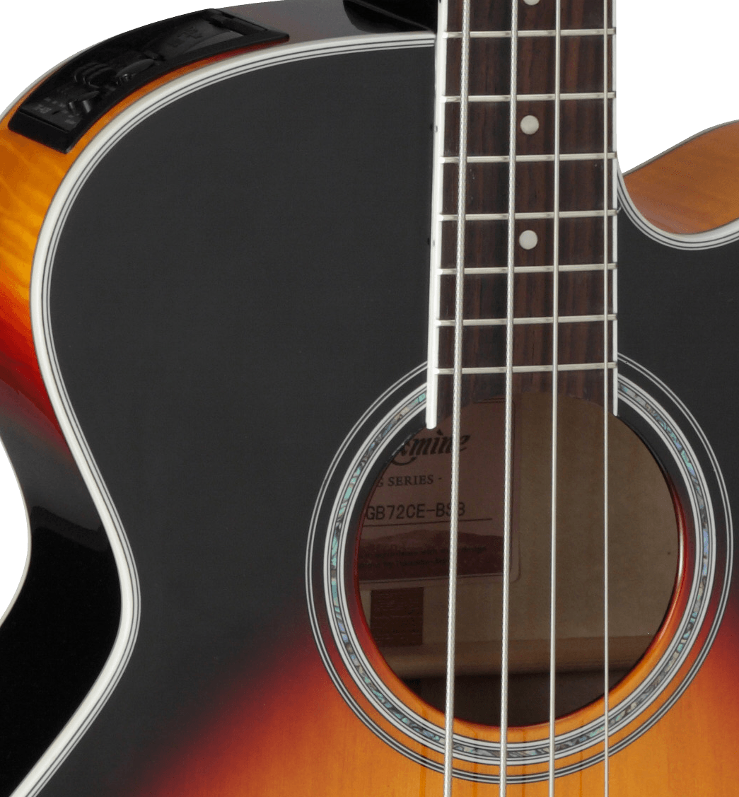 Takamine Gb72ce-bsb - Brown Sunburst Gloss - Akustische Bass - Variation 2