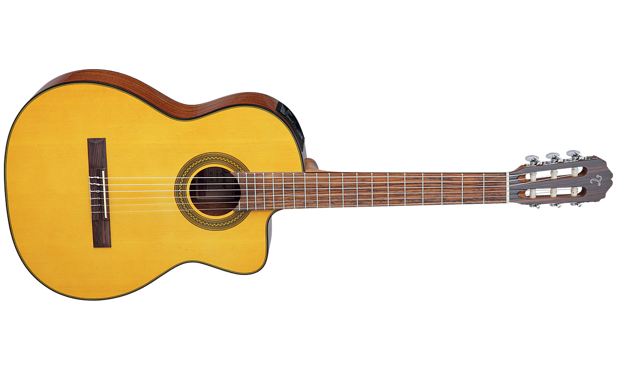 Takamine Gc1ce Nat G-classical Cw Epicea Acajou Rw Tpe - Natural Gloss - Konzertgitarren 4/4 - Variation 1