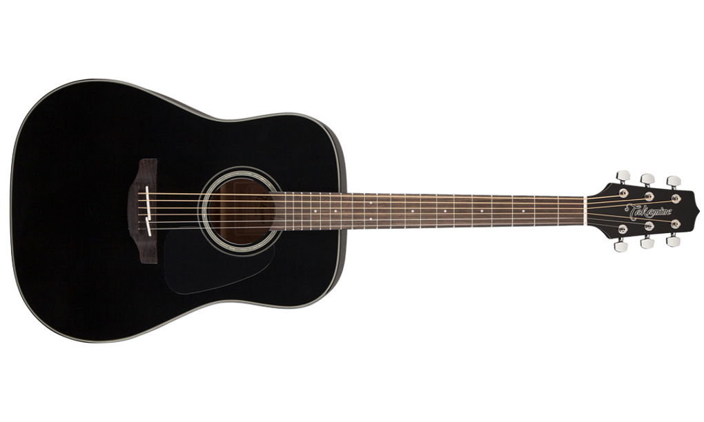 Takamine Gd30-blk Dreadnought Epicea Acajou - Black - Westerngitarre & electro - Variation 1