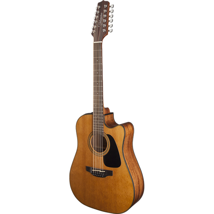 Takamine Gd30ce12 Nat Dreadnought Cw 12-cordes Epicea Acajou - Natural Gloss - Elektroakustische Gitarre - Variation 2