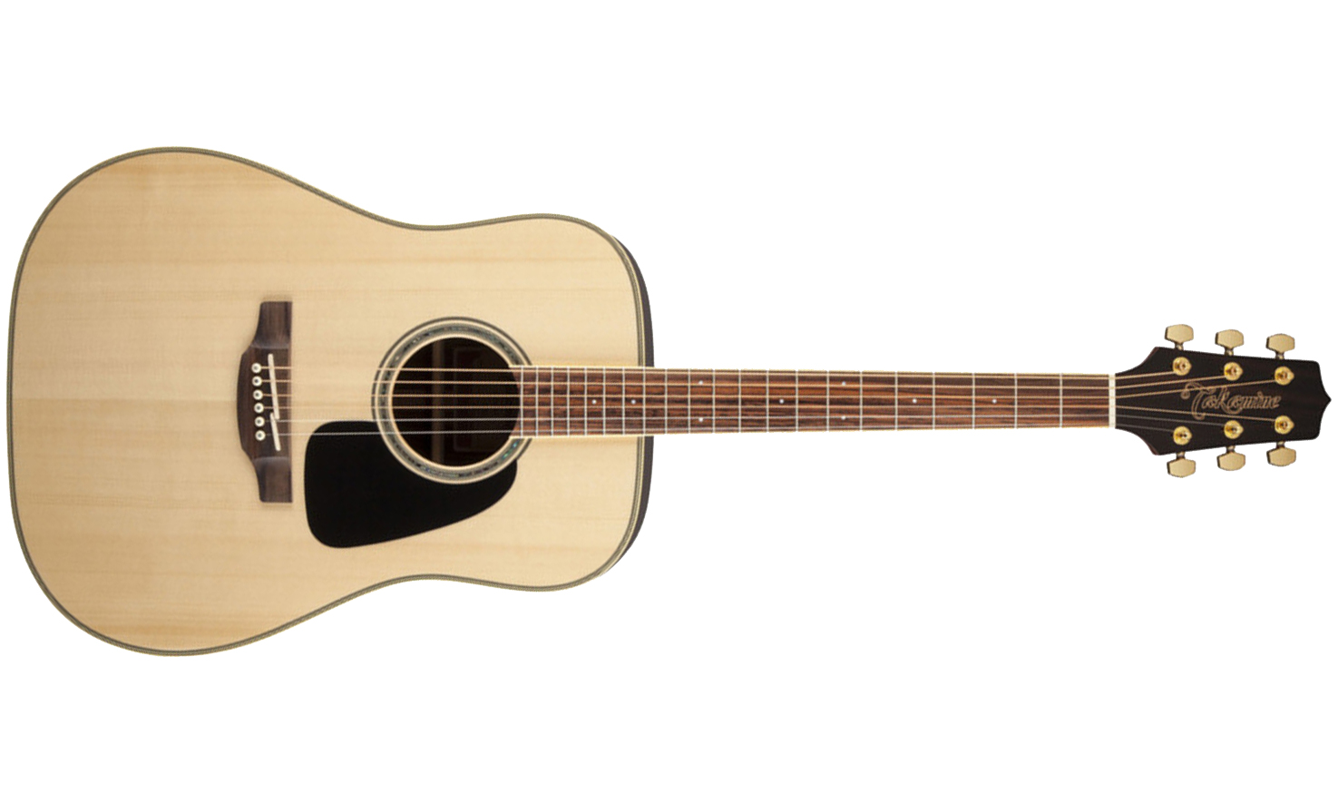 Takamine Gd51-nat Dreadnought Epicea Palissandre - Gloss Natural - Westerngitarre & electro - Variation 2