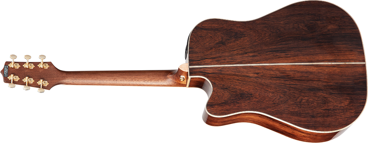 Takamine Gd90ce-mdnat Dreadnought Cw Epicea Palissandre Rw - Natural Gloss - Folk-Gitarre - Variation 1