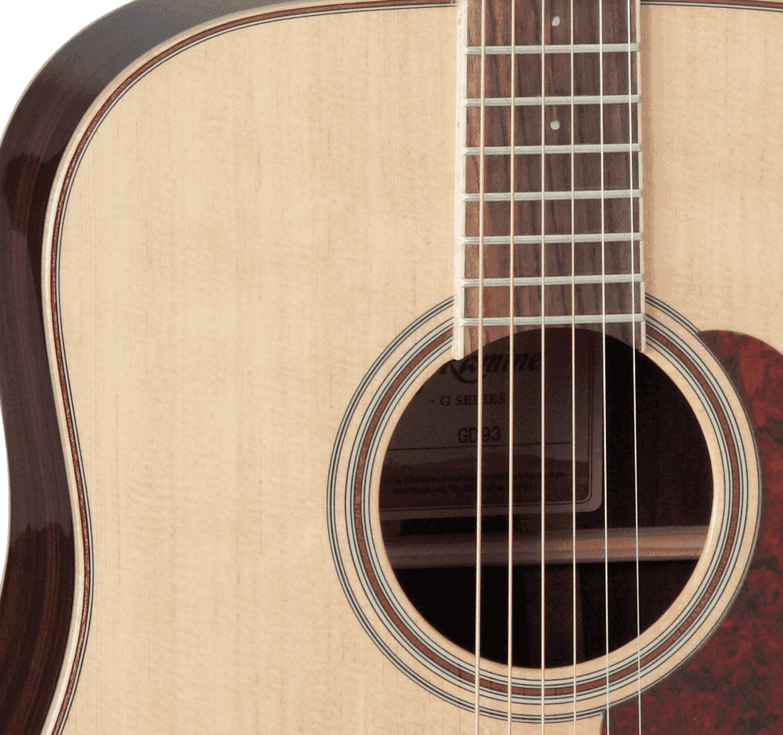 Takamine Gd93-nat Dreadnought Epicea Palissandre - Natural Gloss - Westerngitarre & electro - Variation 3