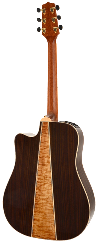 Takamine Gd93ce-nat Dreadnought Cw Epicea Palissandre - Natural Gloss - Elektroakustische Gitarre - Variation 2