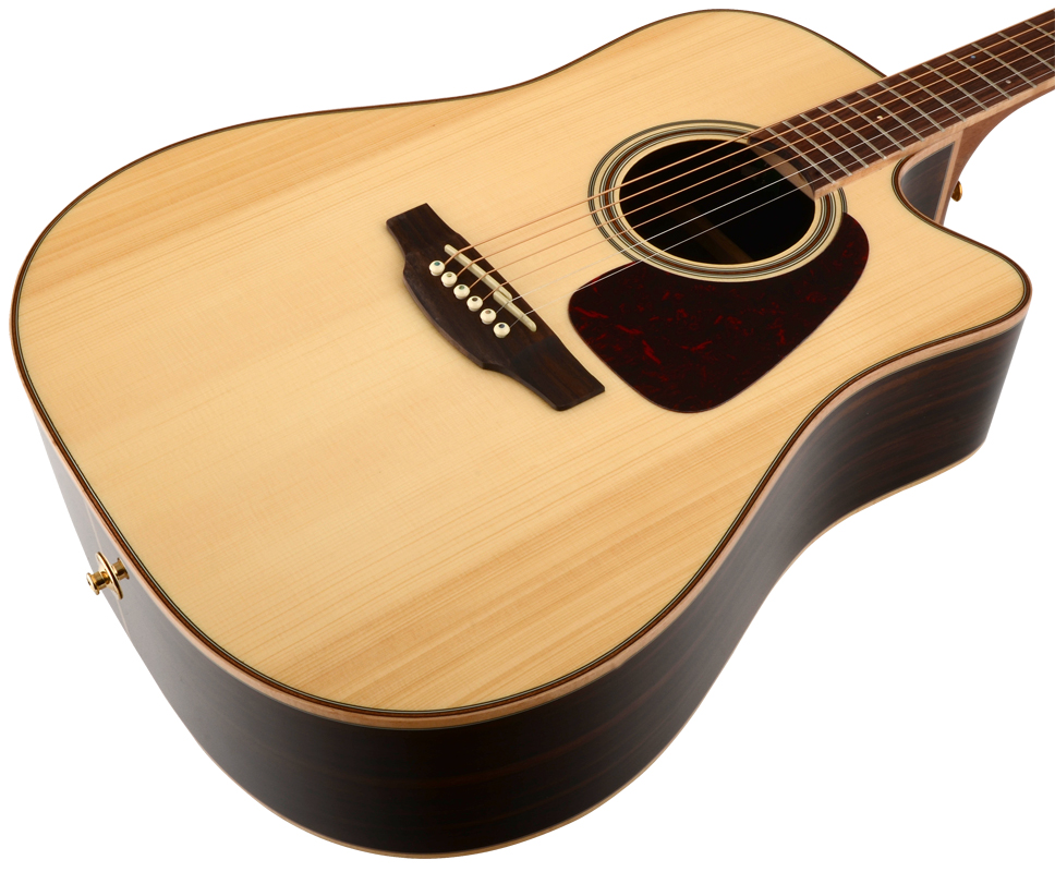 Takamine Gd93ce-nat Dreadnought Cw Epicea Palissandre - Natural Gloss - Elektroakustische Gitarre - Variation 3