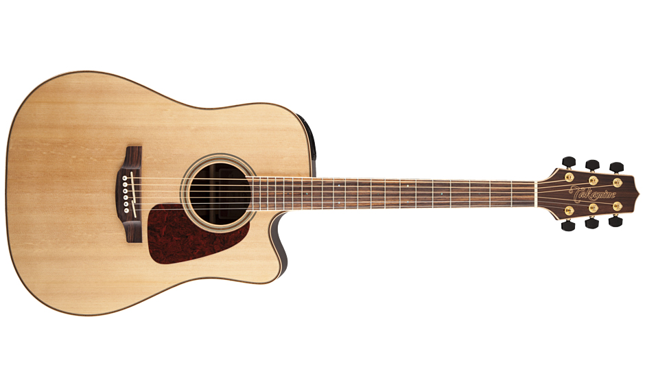 Takamine Gd93ce-nat Dreadnought Cw Epicea Palissandre - Natural Gloss - Elektroakustische Gitarre - Variation 1