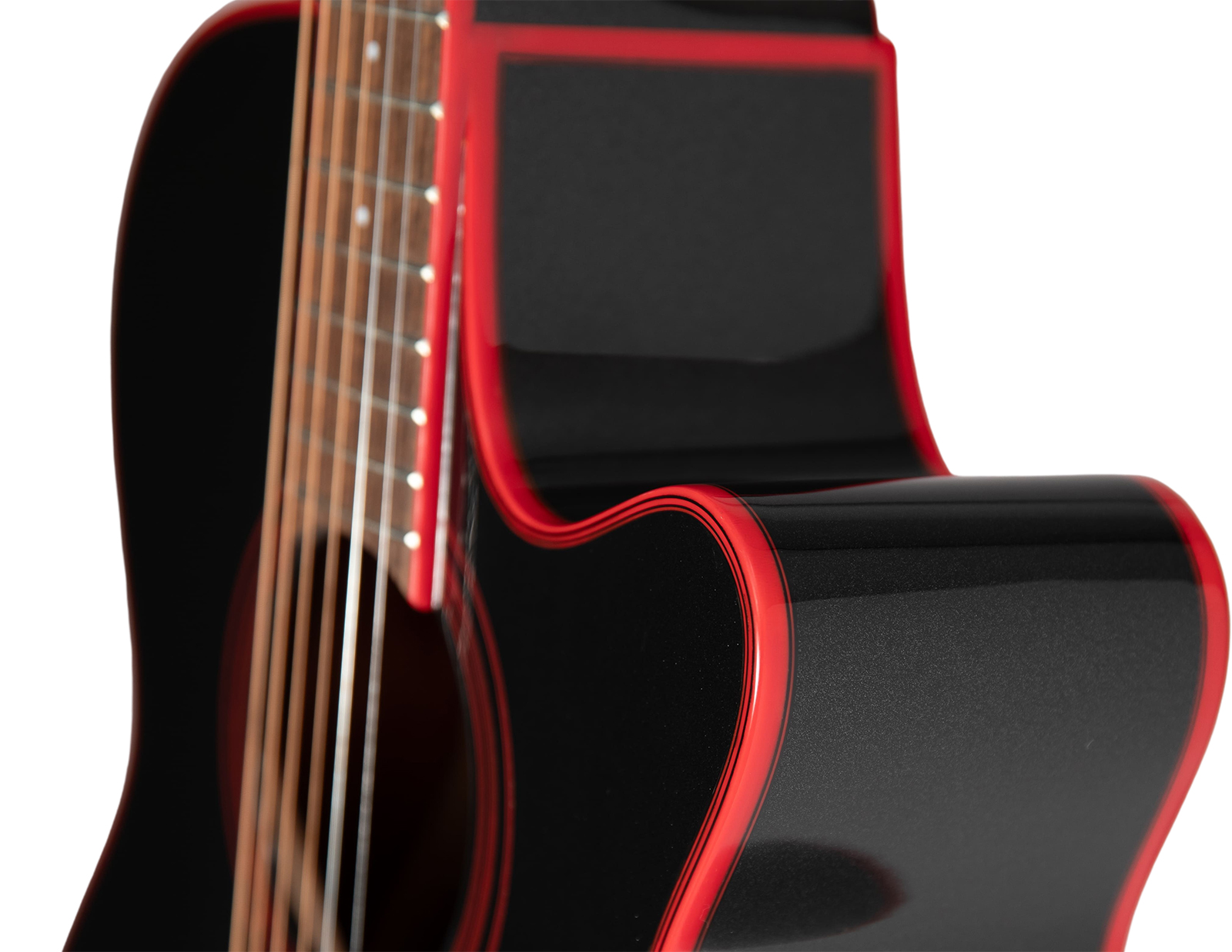 Takamine Gf49ce-cb Fx Concert Epicea Acajou Lau - Black Sparkle - Folk-Gitarre - Variation 2