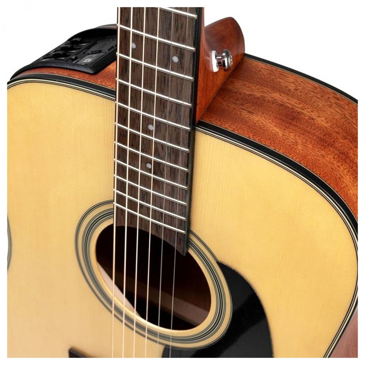 Takamine Gld12e Ns Dreadnought Epicea Acajou Jat - Natural Satin - Westerngitarre & electro - Variation 1