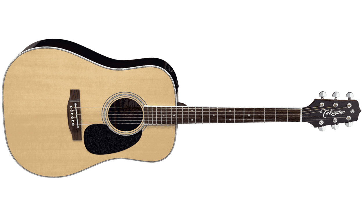 Takamine Glenn Frey Ef360gf Signature Japan Dreadnought Epicea Palissandre Ct4b Ii - Natural Gloss - Elektroakustische Gitarre - Variation 1