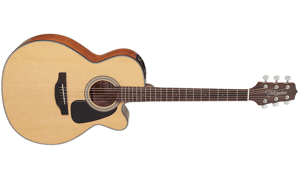 Takamine Gn10ce-ns Nex Mini Jumbo Cw Epicea Acajou - Natural Satin - Elektroakustische Gitarre - Variation 3