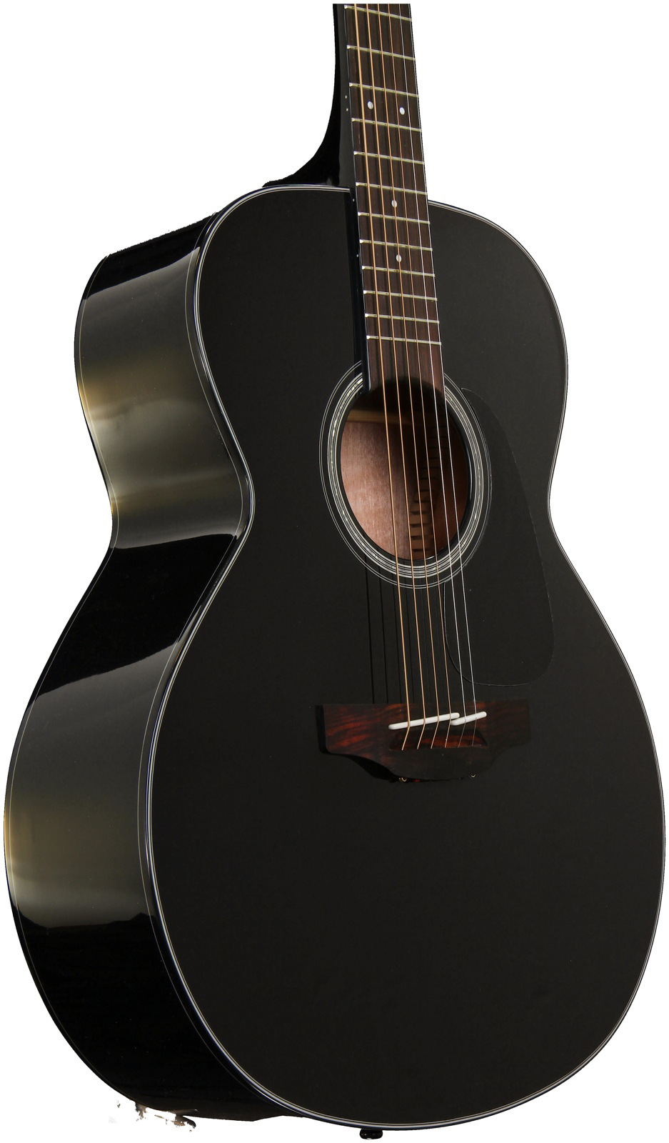 Takamine Gn30-blk Nex Grand Auditorium Epicea Acajou - Black Gloss - Elektroakustische Gitarre - Variation 3