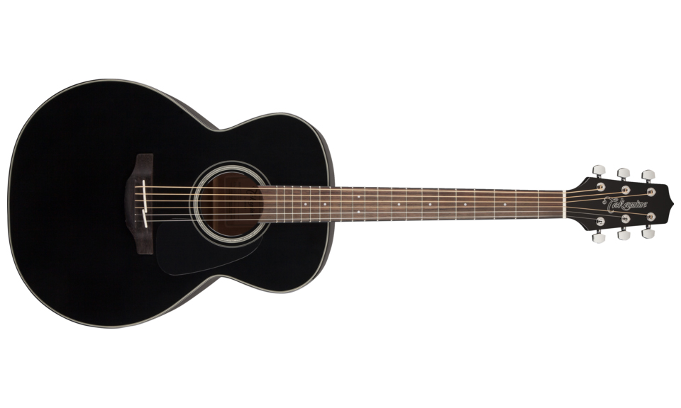 Takamine Gn30-blk Nex Grand Auditorium Epicea Acajou - Black Gloss - Elektroakustische Gitarre - Variation 1