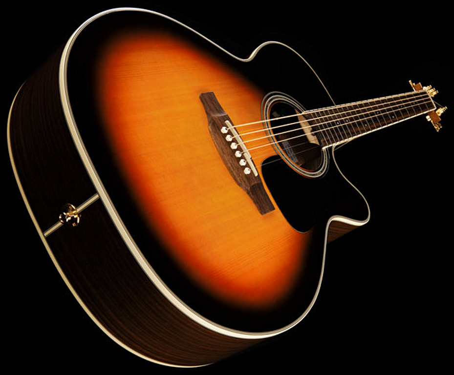 Takamine Gn51ce Bsb Nex Cw Epicea Palissandre Rw - Brown Sunburst - Elektroakustische Gitarre - Variation 3