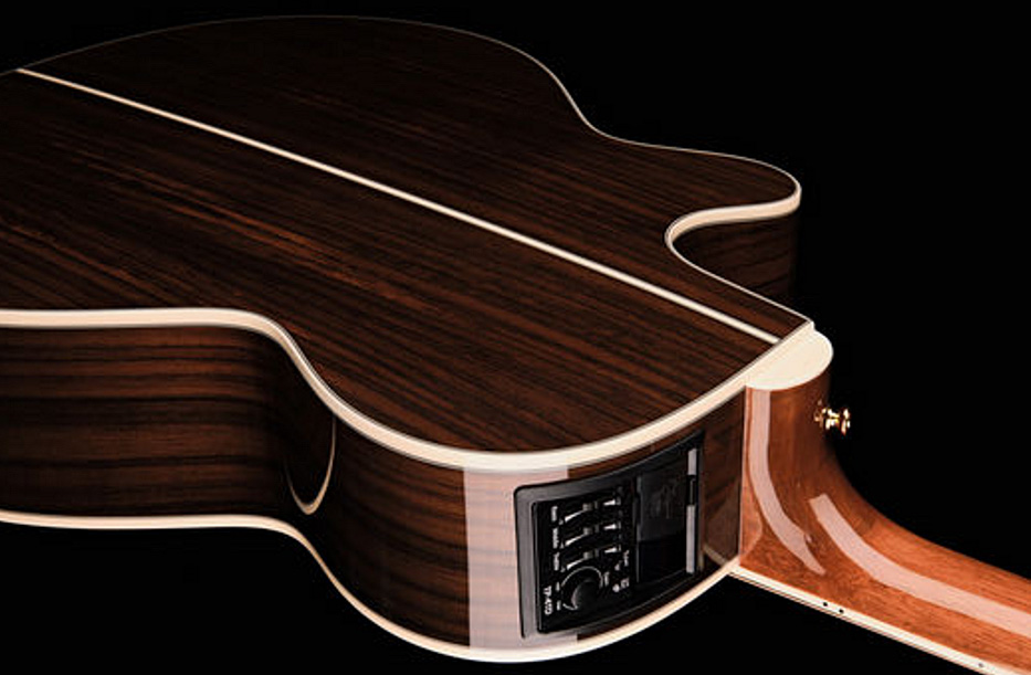 Takamine Gn51celh Nat Nex Cw Gaucher Epicea Palissandre Rw - Natural - Linkshändige Folkgitarre - Variation 4