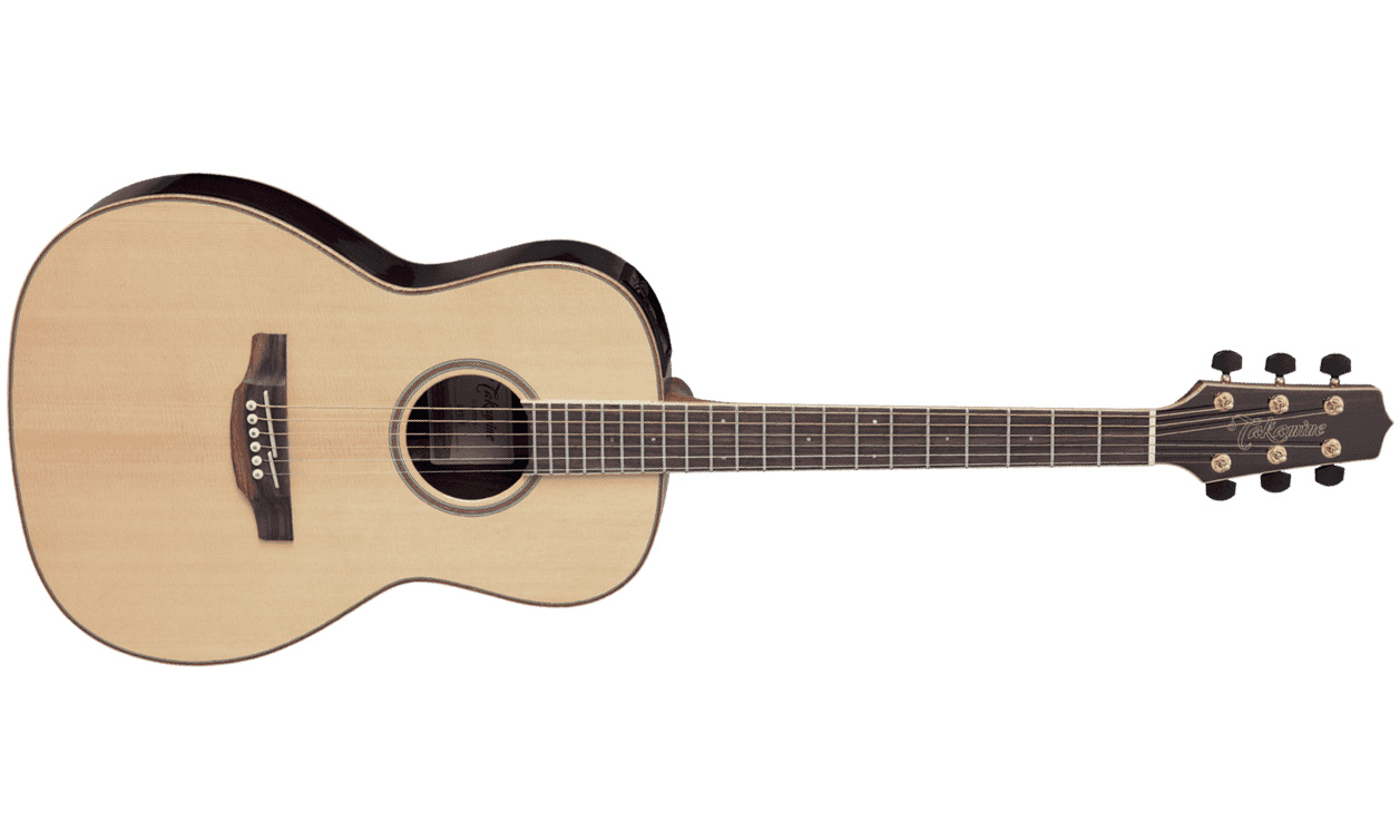 Takamine Gy93e New Yorker Parlor Epicea Palissandre - Natural Gloss - Elektroakustische Gitarre - Variation 1