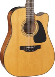 Folk-gitarre Takamine GD30CE-12 - Natural gloss