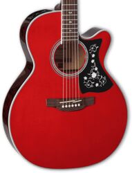 Folk-gitarre Takamine GN75CE-WR - Wine red
