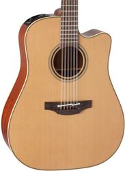 Folk-gitarre Takamine P3DC-12 Pro Japan - Naturel