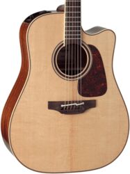 Folk-gitarre Takamine P4DC Pro Japan - Natural gloss