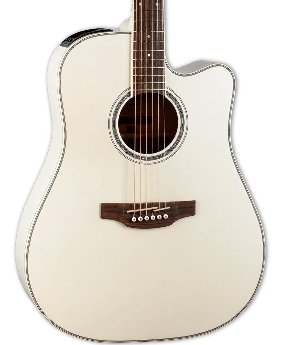 Folk-gitarre Takamine GD37CE - pearl white