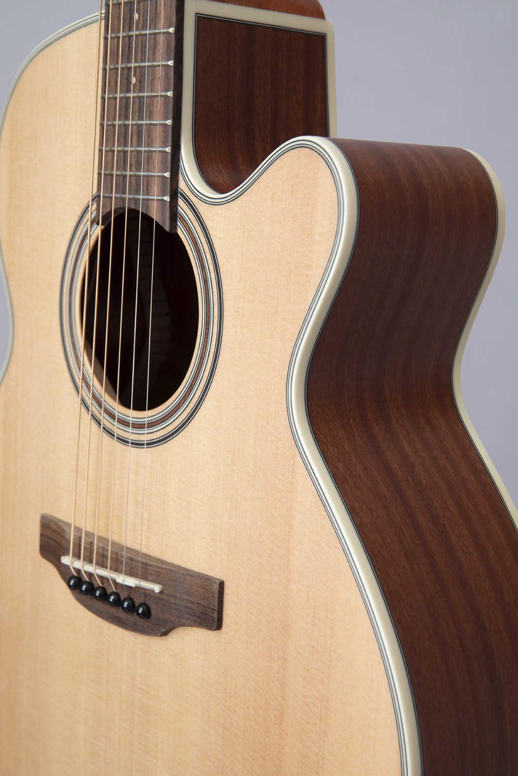 Takamine Nex Gx31ce-ns Epicea Sapele Cw - Natural Satin - Reise-Folkgitarre - Variation 2